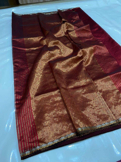 Chanderi Silk Saree with Blouse