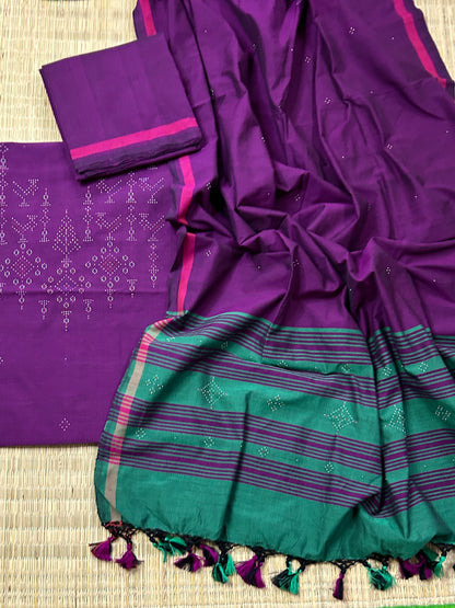 Tangaliya Cotton Dress Material