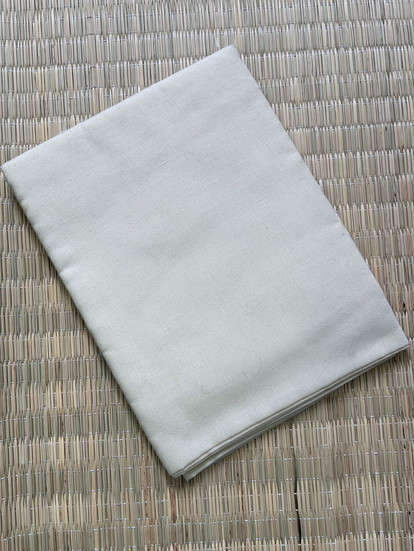 Off white Cotton Fabric (2 Meter)(fab 87)