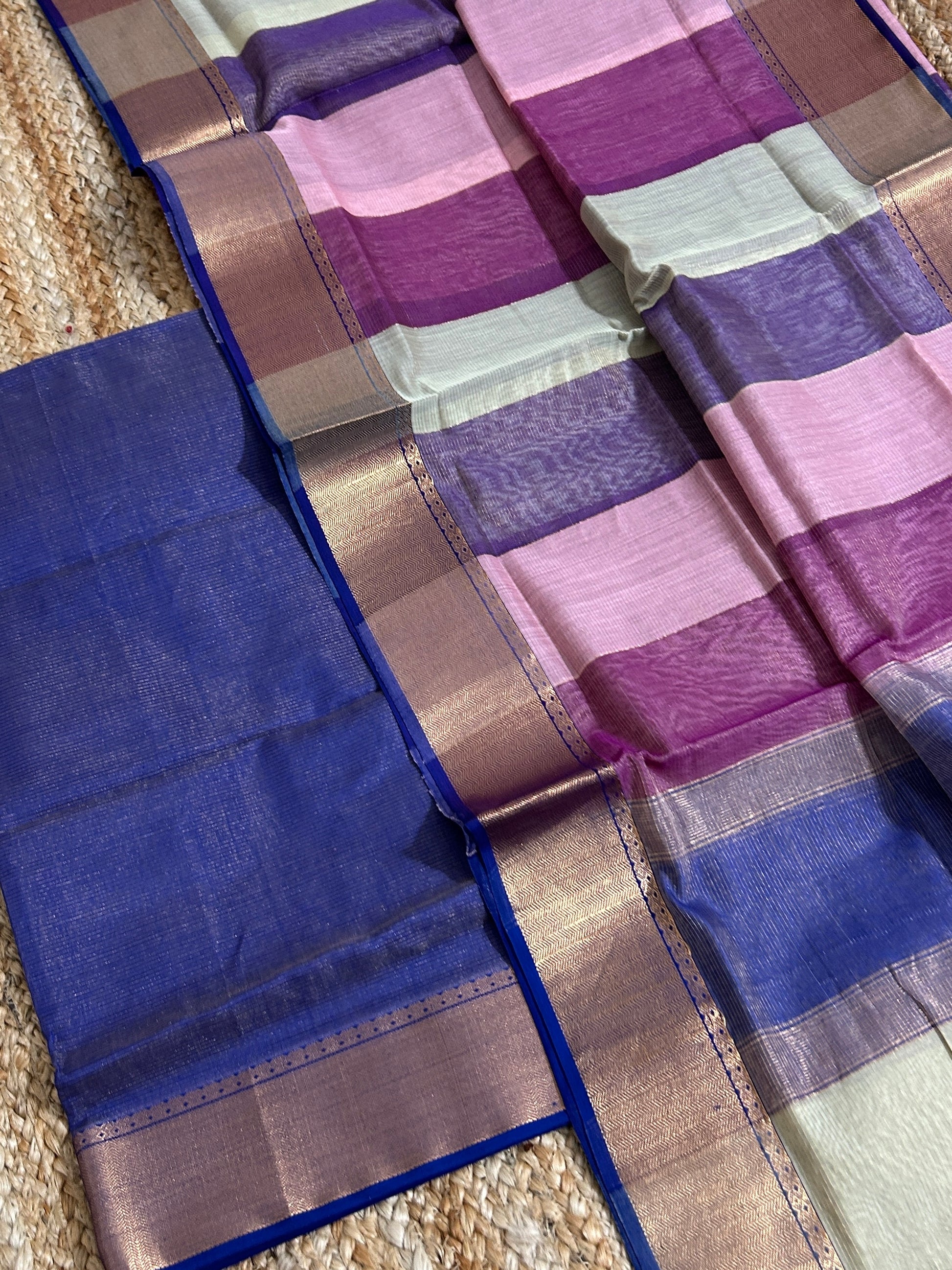 Maheshwari Tissue Silk 2 Pc Dress Material