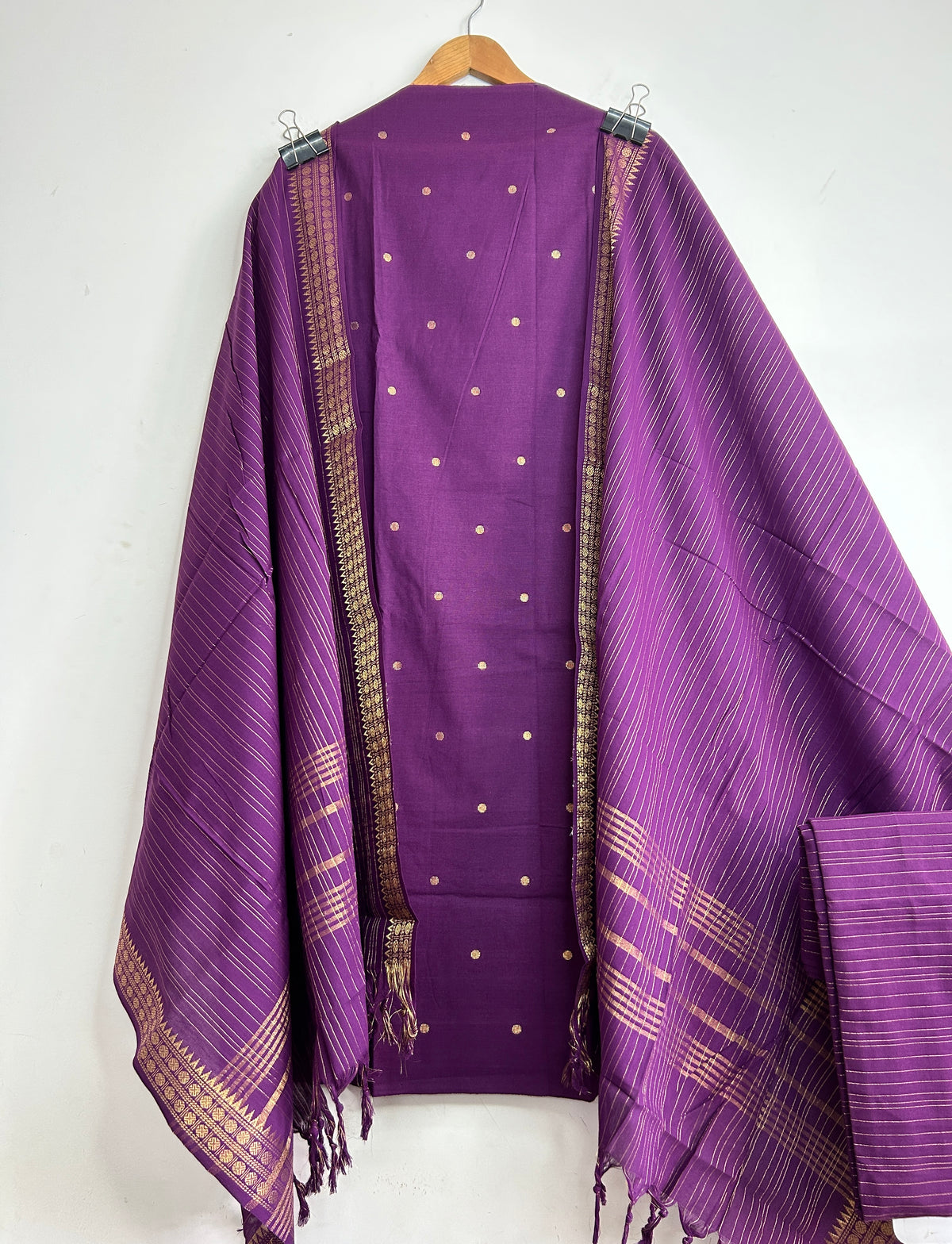Handloom Cotton Dress Material