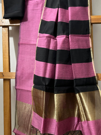 Maheshwari Silk Cotton Dress Material