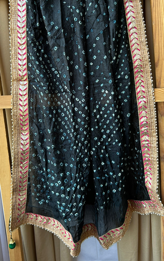 Gota Patti Bandhej Dupatta