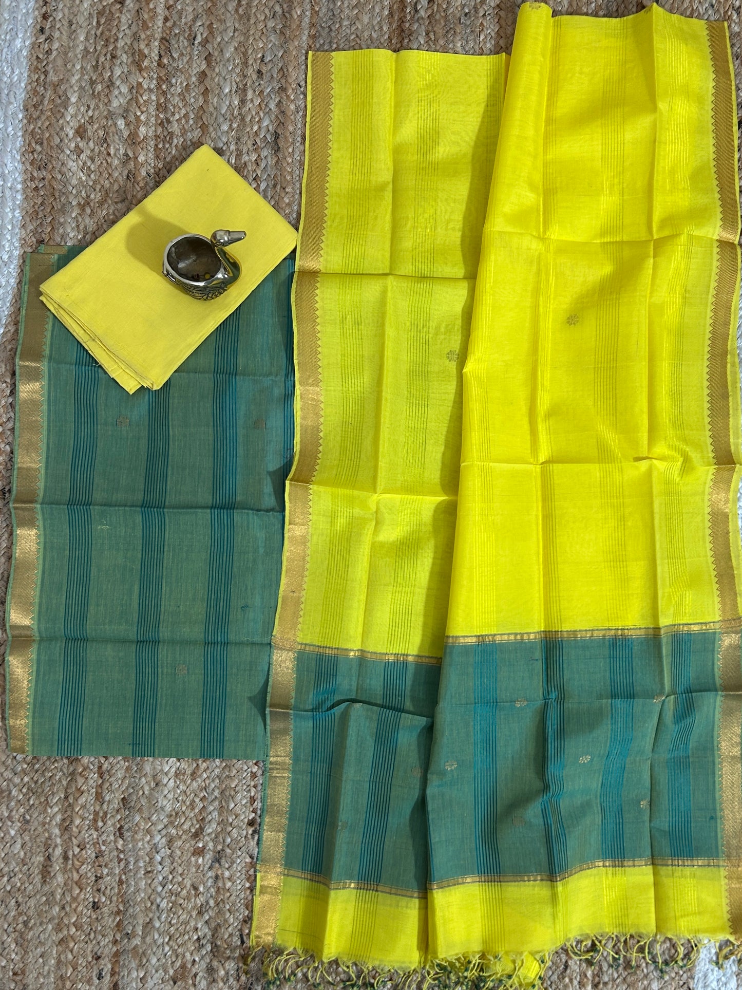 Mangalagiri Silk Dress Material