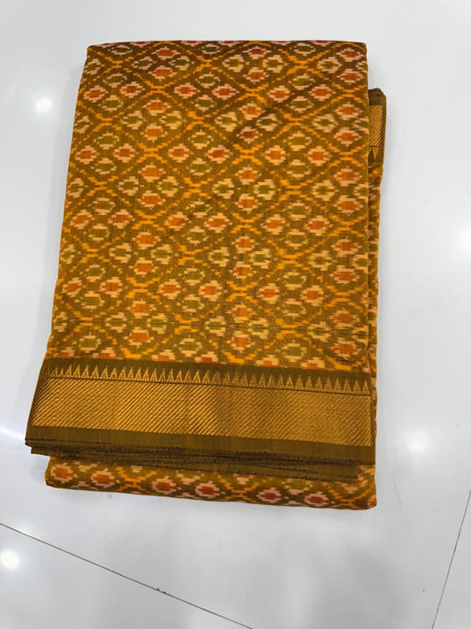 Pochampally Pure Silk Cotton Blouse Piece