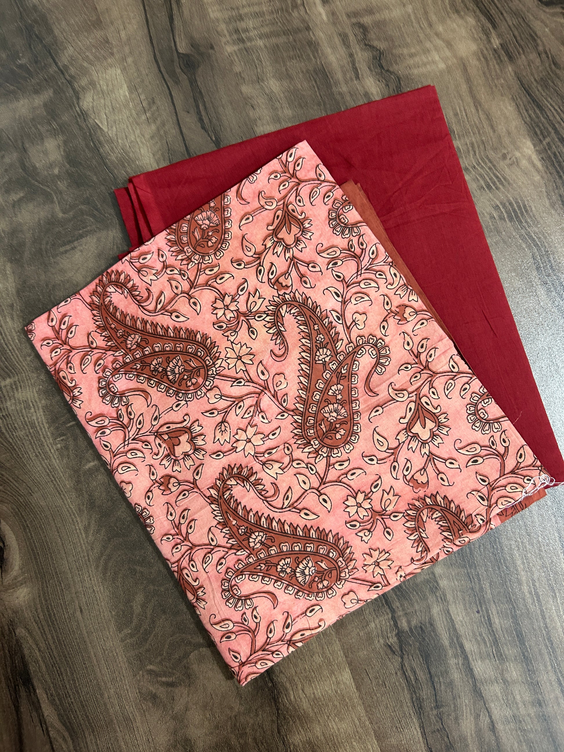 Vanaspati Hand BlockPrint Cotton Top Bottom Set