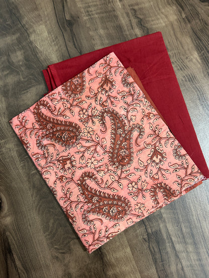 Vanaspati Hand BlockPrint Cotton Top Bottom Set