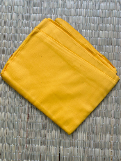 Yellow Cotton Fabric (2 Meter)(fab 88)