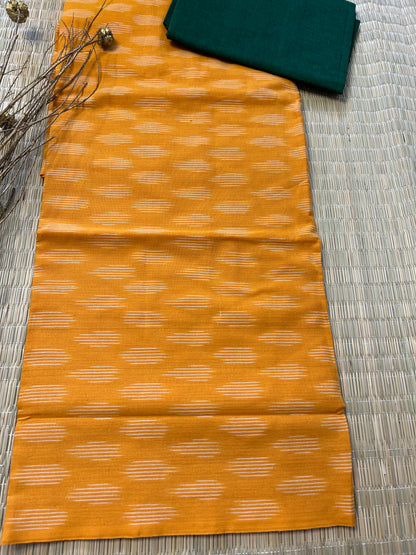 Double Ikat Cotton Top Bottom