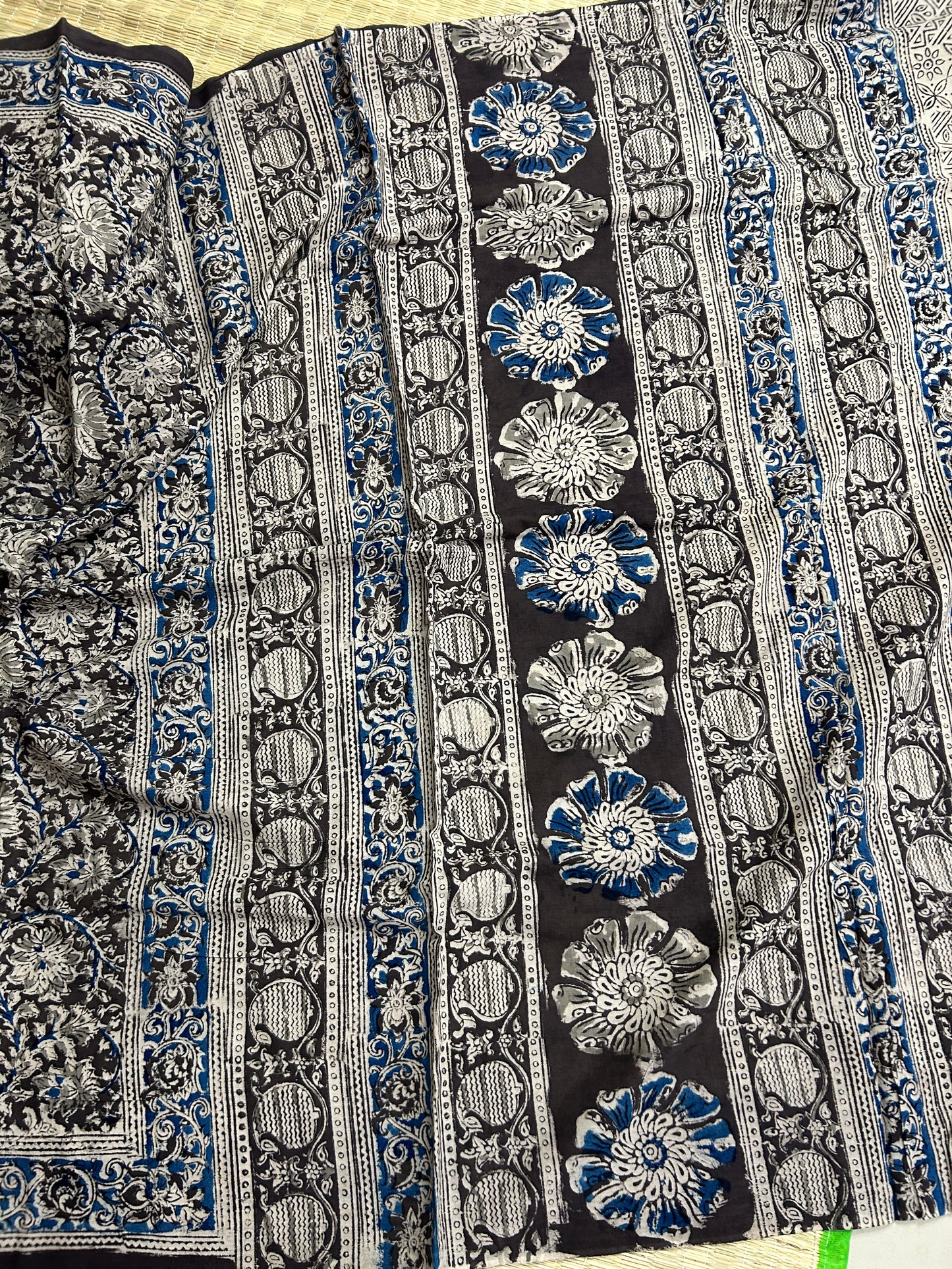 Kalamkari Cotton Saree with Blouse