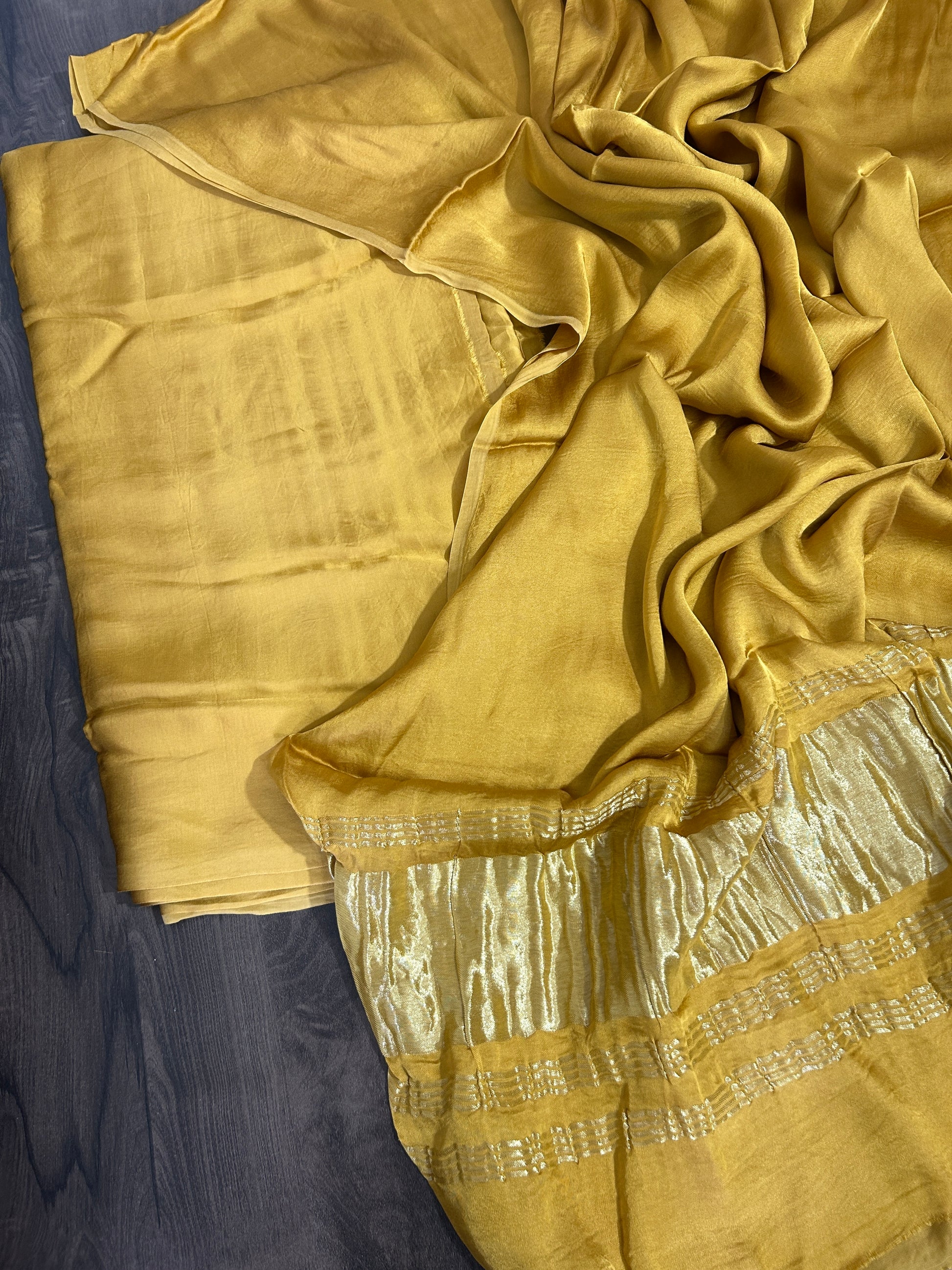 Modal Silk Dress Material with Tissue Pallu Dupatta