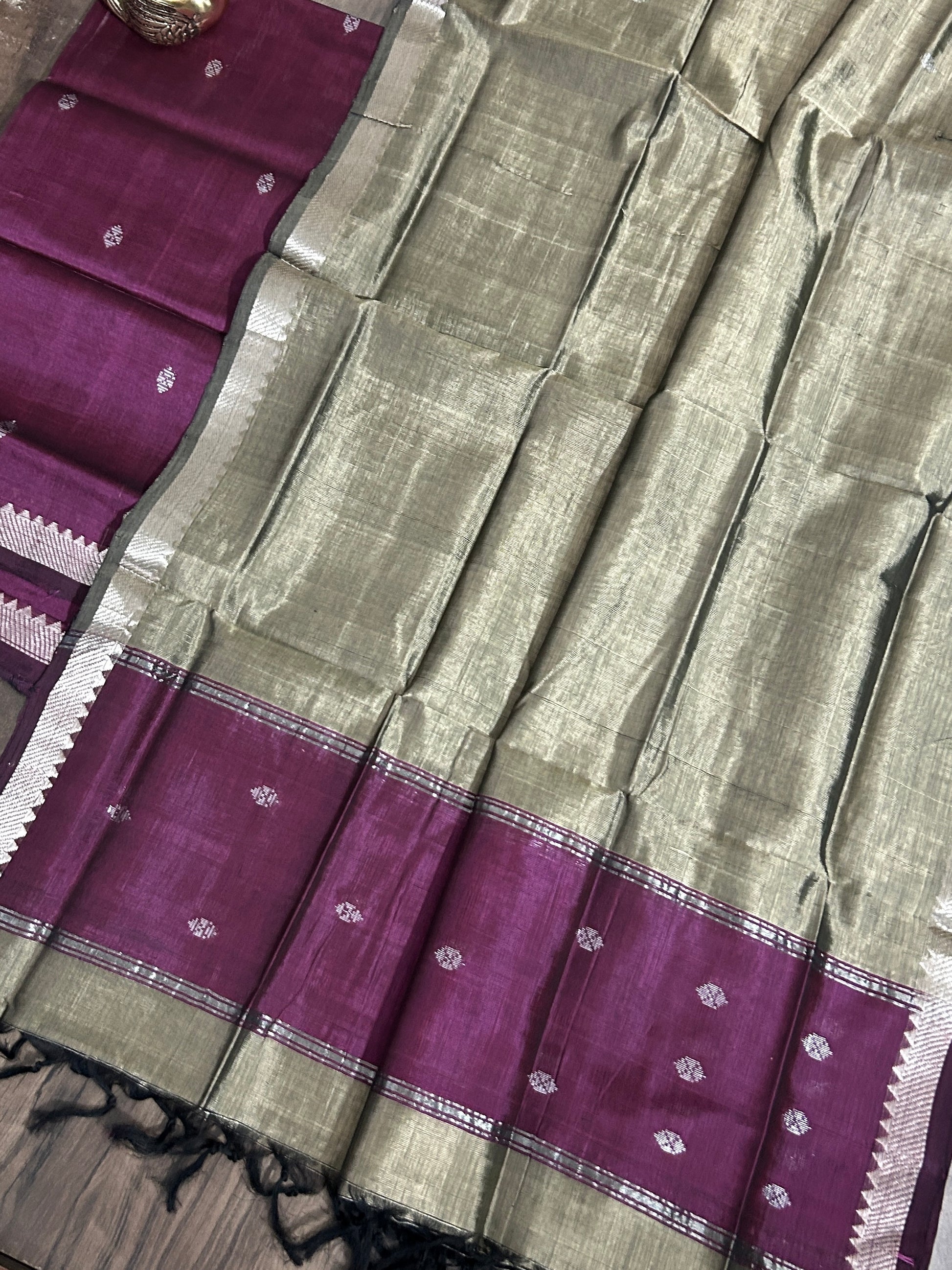 Mangalagiri Silk Cotton Dress Material