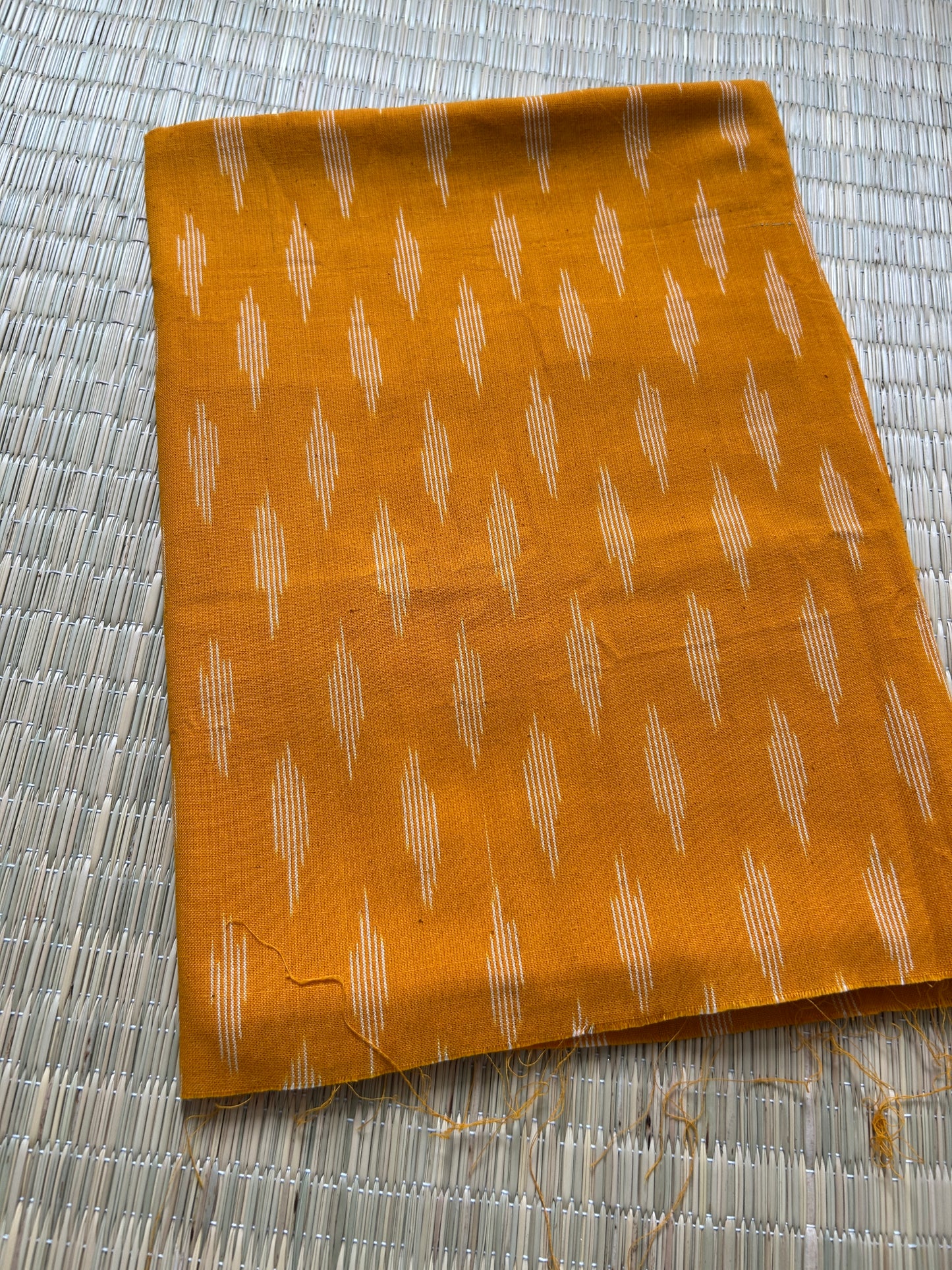 Ikat Cotton Fabric (1.5 Meter)(79 fab)