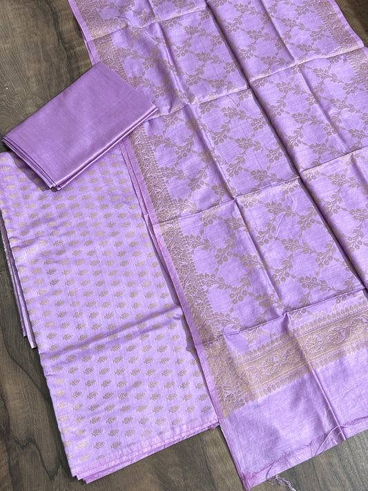 Banarasi Silk Cotton Dress Material