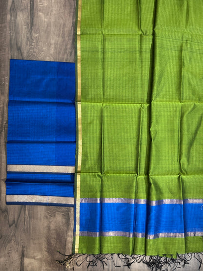 Maheshwari Silk Cotton Dress Material