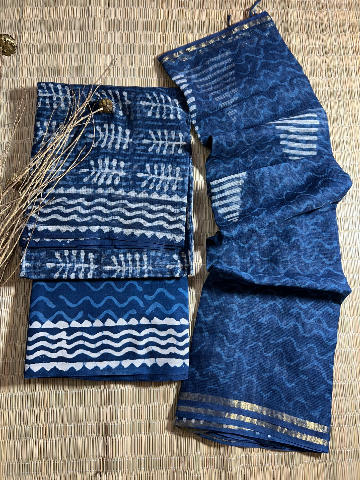 Hand BlockPrint Kota Doriya Dress Material