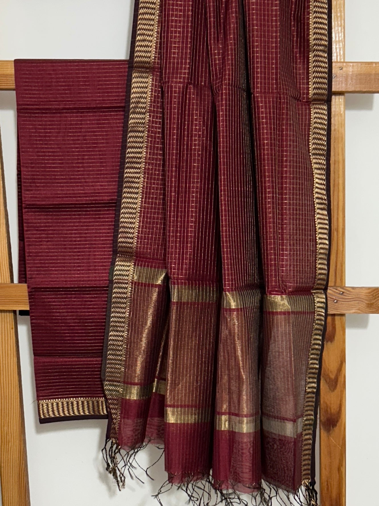 Maheshwari Silk Cotton Dress Material