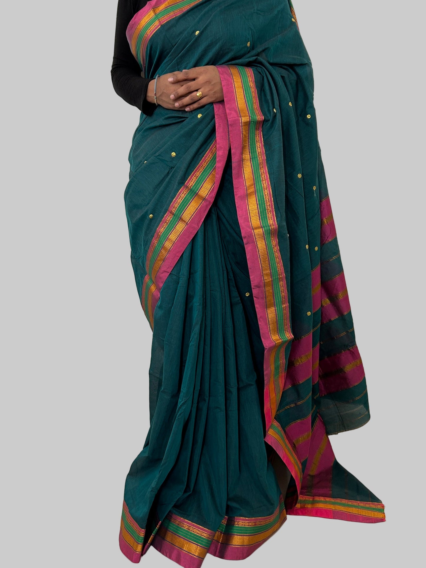 Cotton Saree with all over bootas