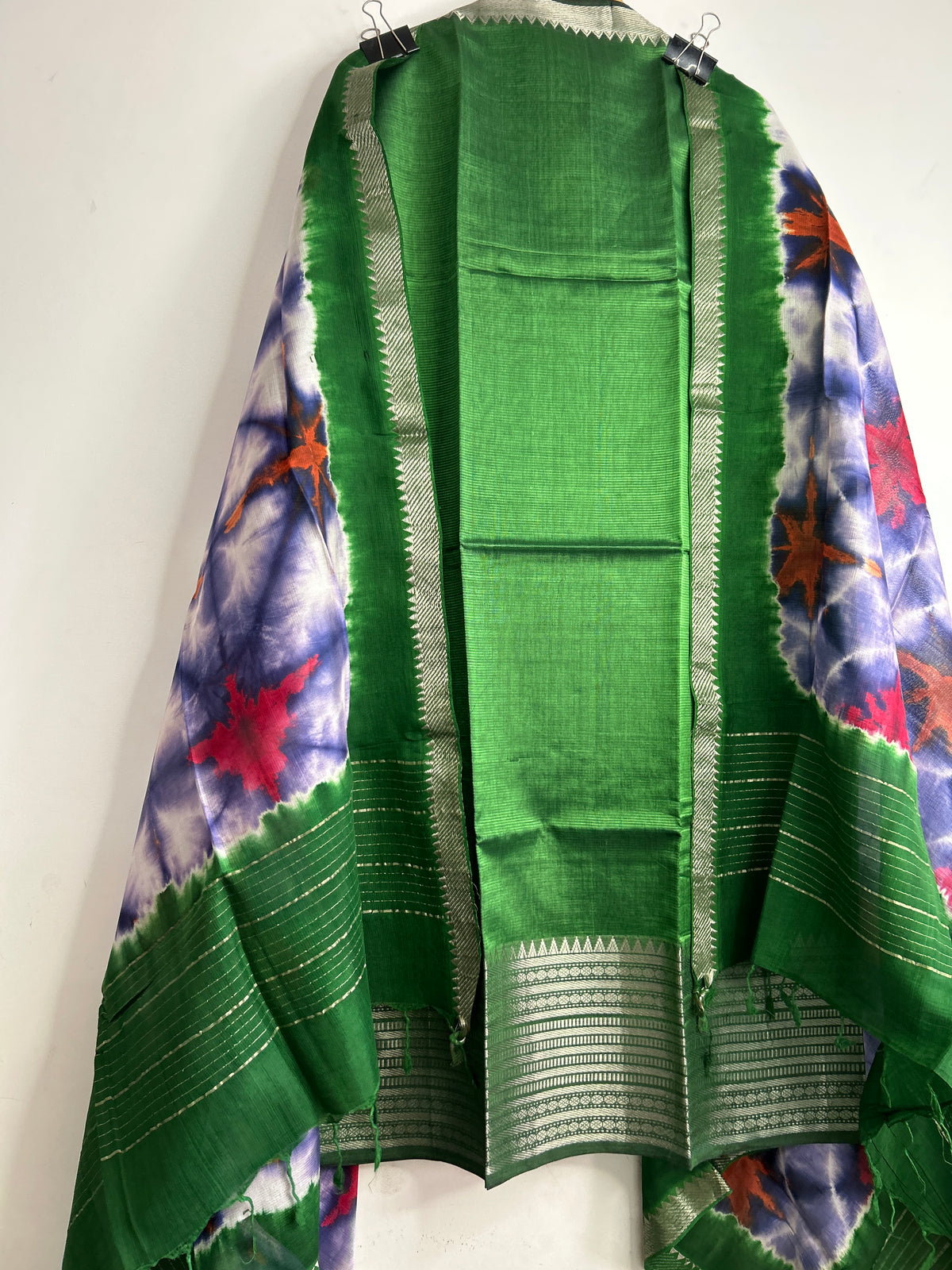 Mangalagiri Silk Cotton Dress Material