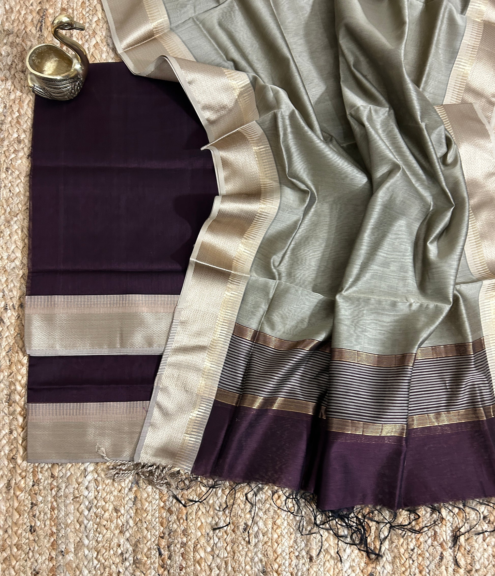 Maheshwari Silk Cotton Dress Material