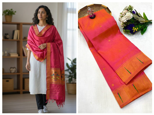 Paithani Silk Dupatta