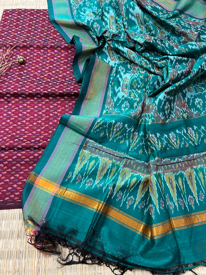 Puttapaka Pure Silk Cotton Dress Material