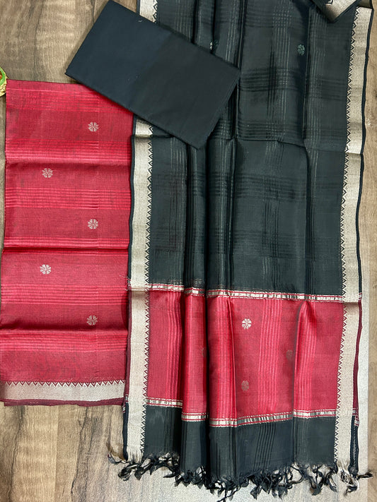 Mangalagiri Silk Cotton Dress Material