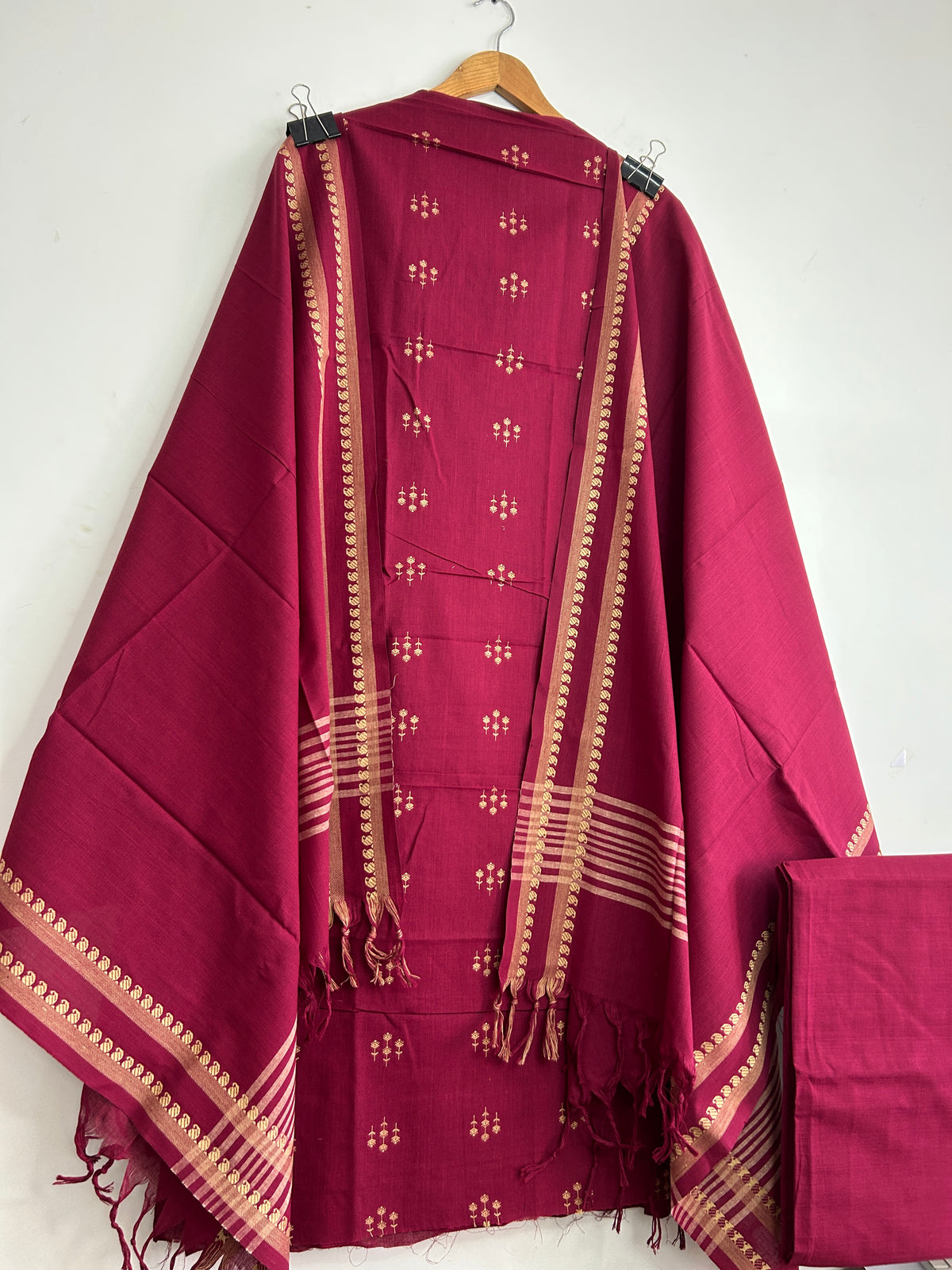 Handloom Cotton Dress Material
