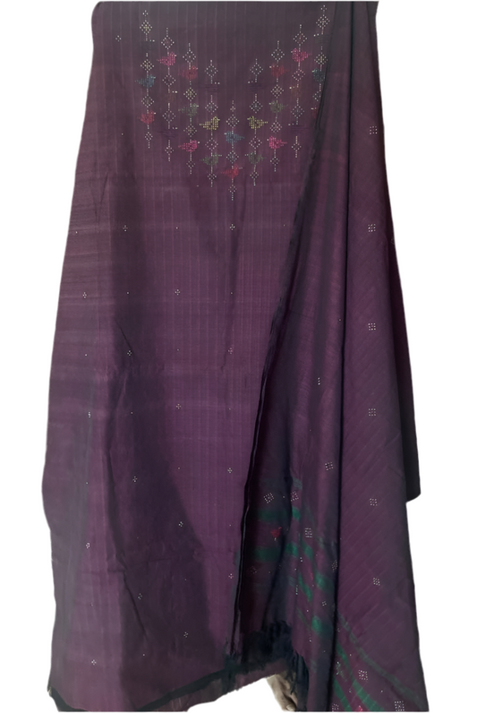 Tangaliya Mercerized Cotton Dress Material