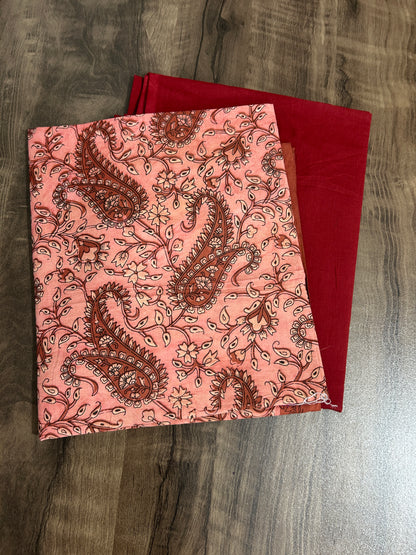 Vanaspati Hand BlockPrint Cotton Top Bottom Set