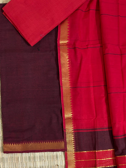Mangalagiri Cotton Dress Material
