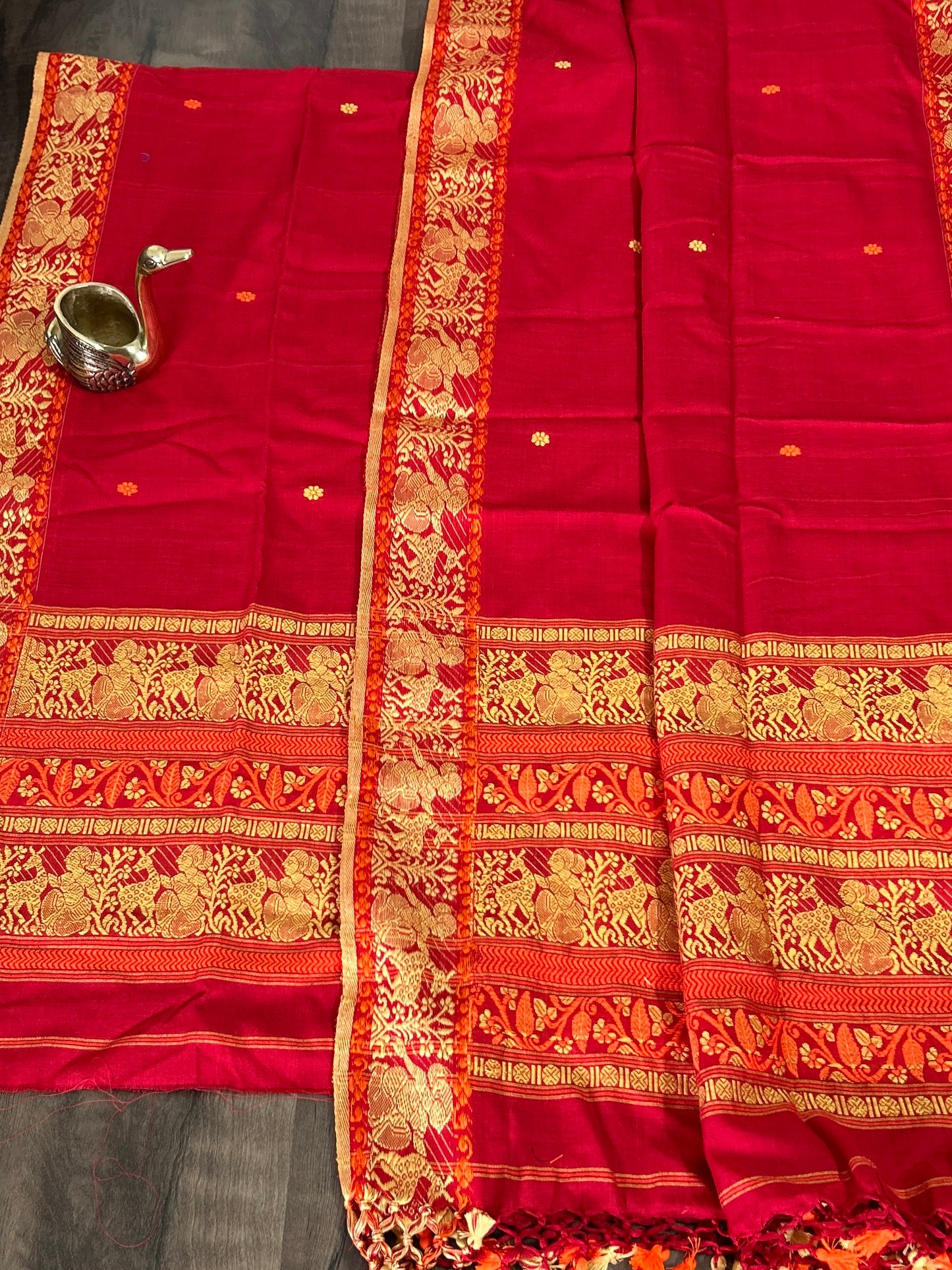 Baluchari Cotton Dress Material
