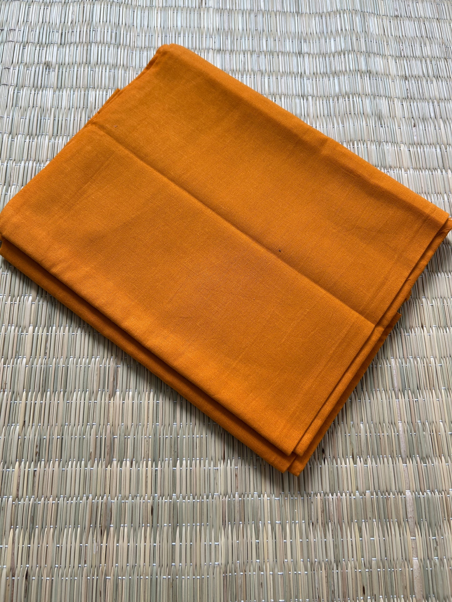 Mustard Cotton Fabric (2 Meter)(fab 83)