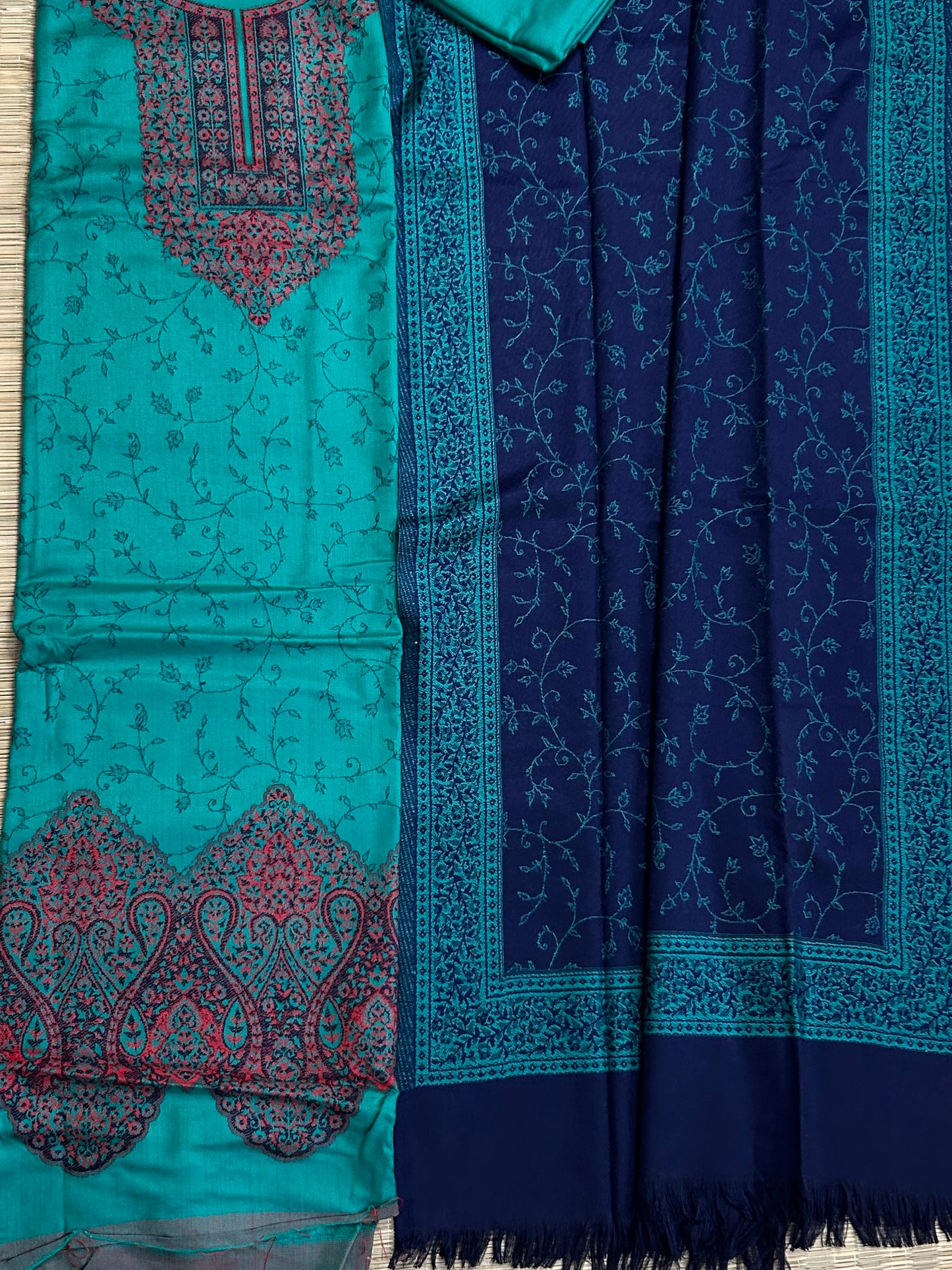 Winter Wear Kani Dress Material