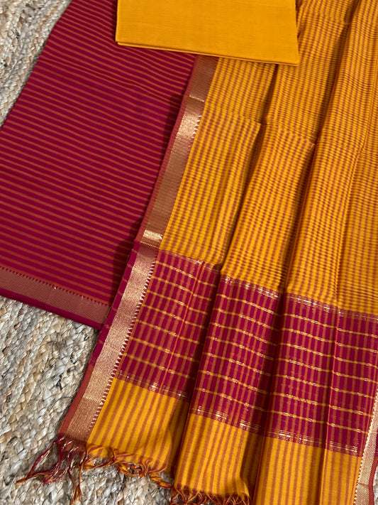 Mangalagiri Cotton Dress Material