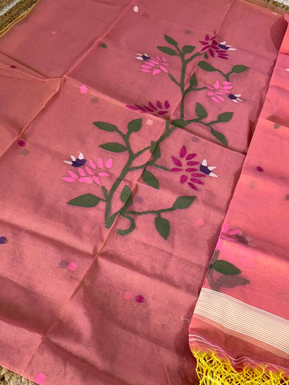 Maslin Jamdani 2 pc dress material