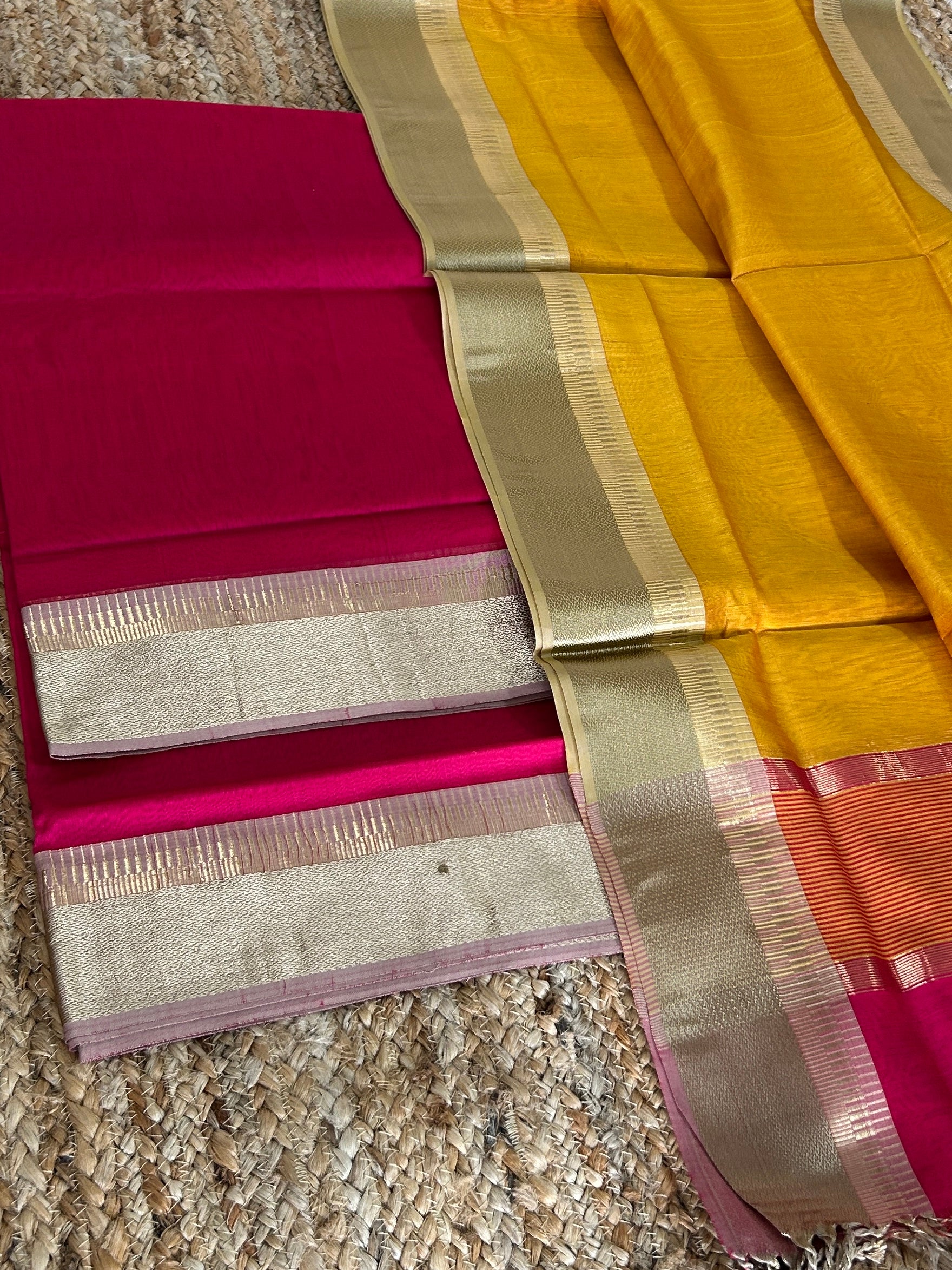 Maheshwari Silk Cotton Dress Material