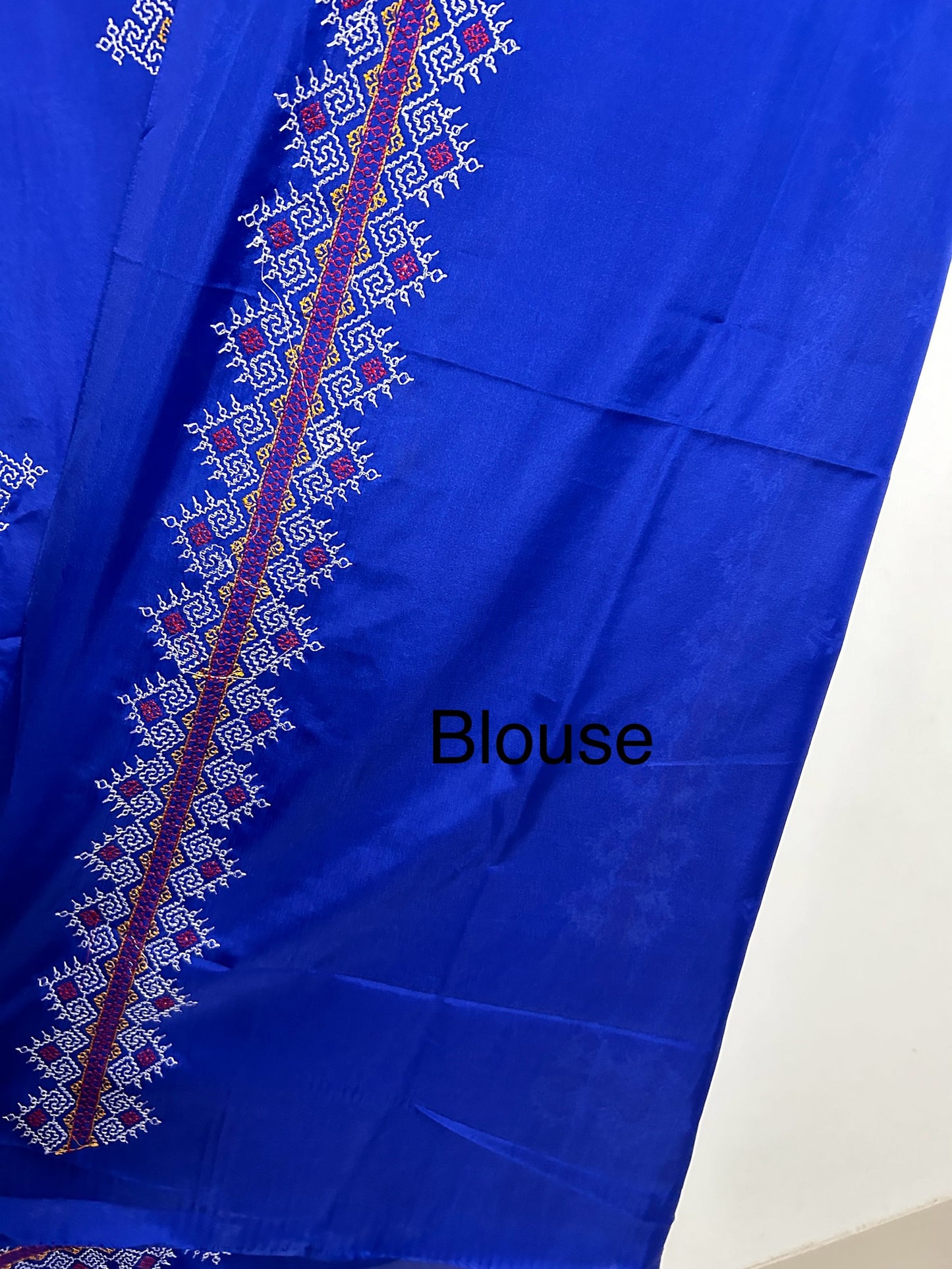 Kasuti Work Silk Saree with Blouse