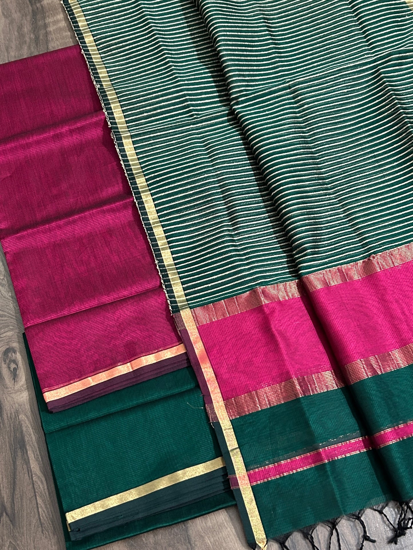 Maheshwari Silk Cotton Dress Material