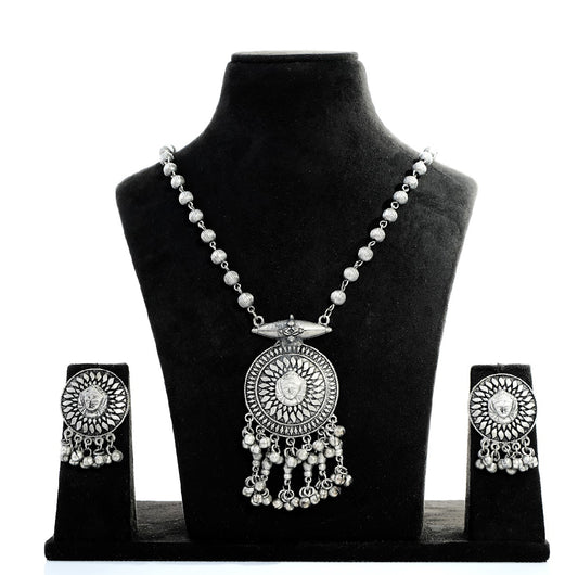 Oxidised Necklace