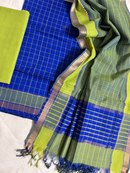 Mangalagiri Cotton Dress Material *