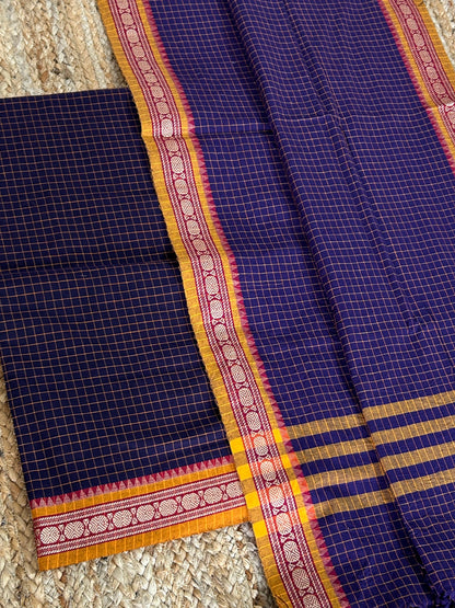 Chettinad Cotton Top Dupatta Set
