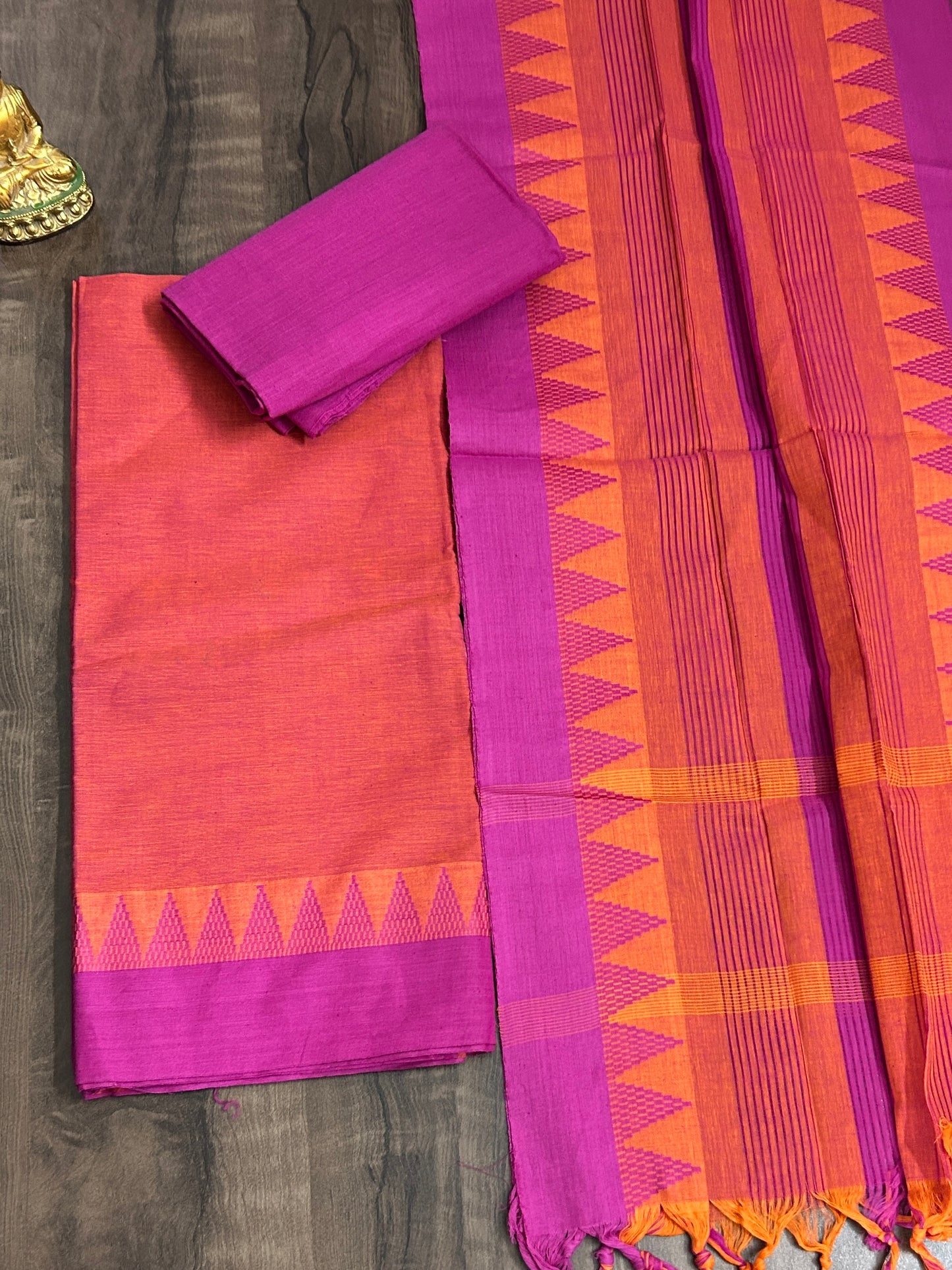 Mangalagiri Cotton Dress Material