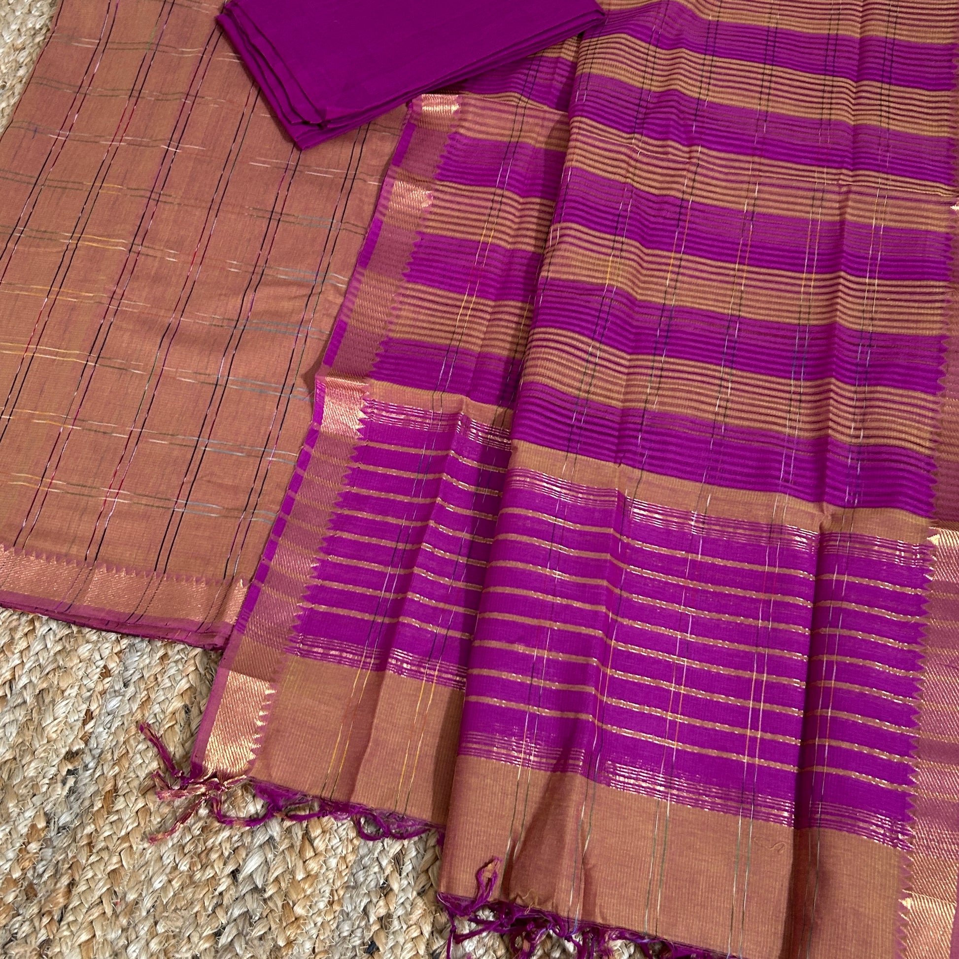 Mangalagiri Cotton Dress Material