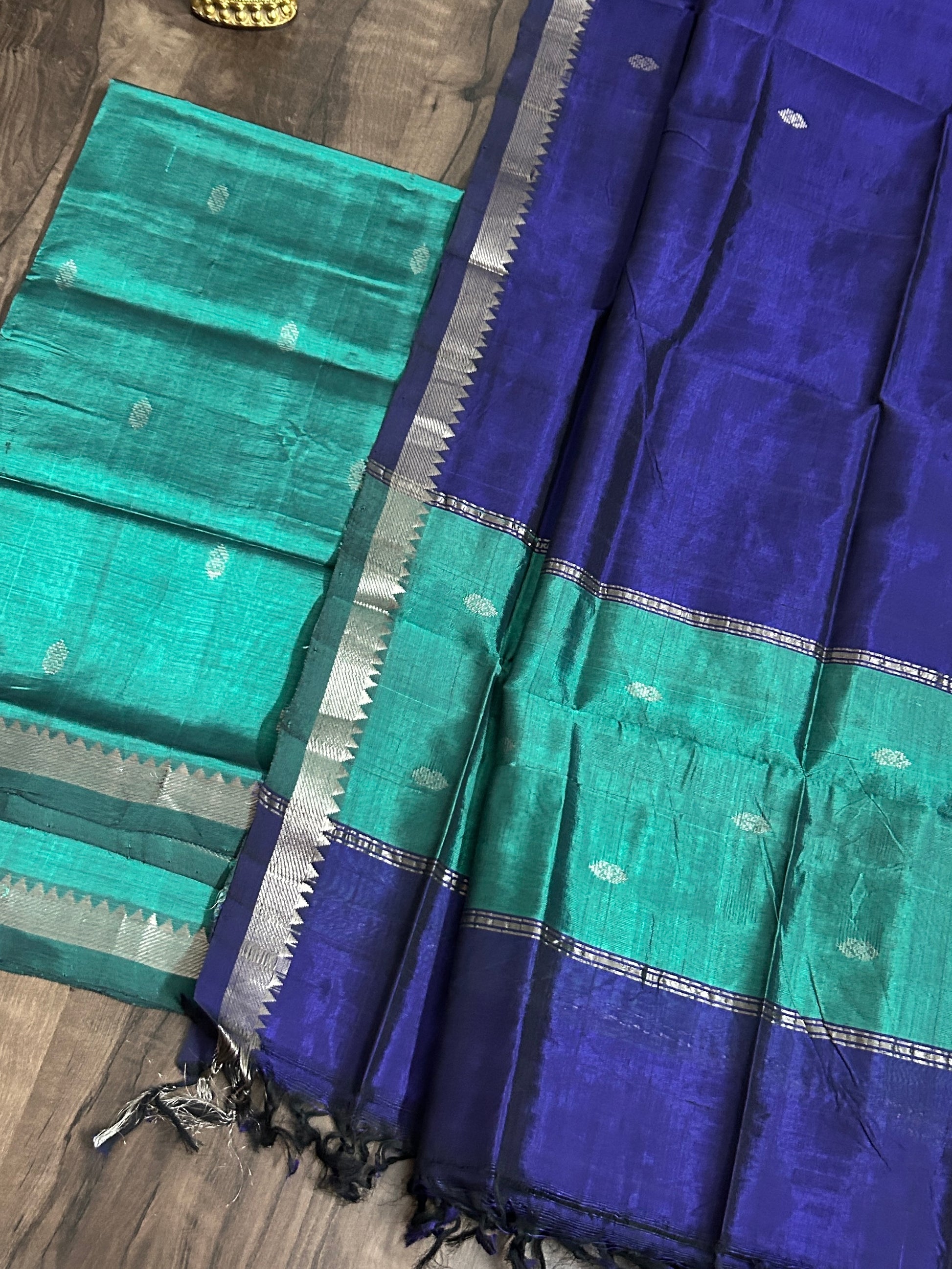 Mangalagiri Silk Cotton Dress Material