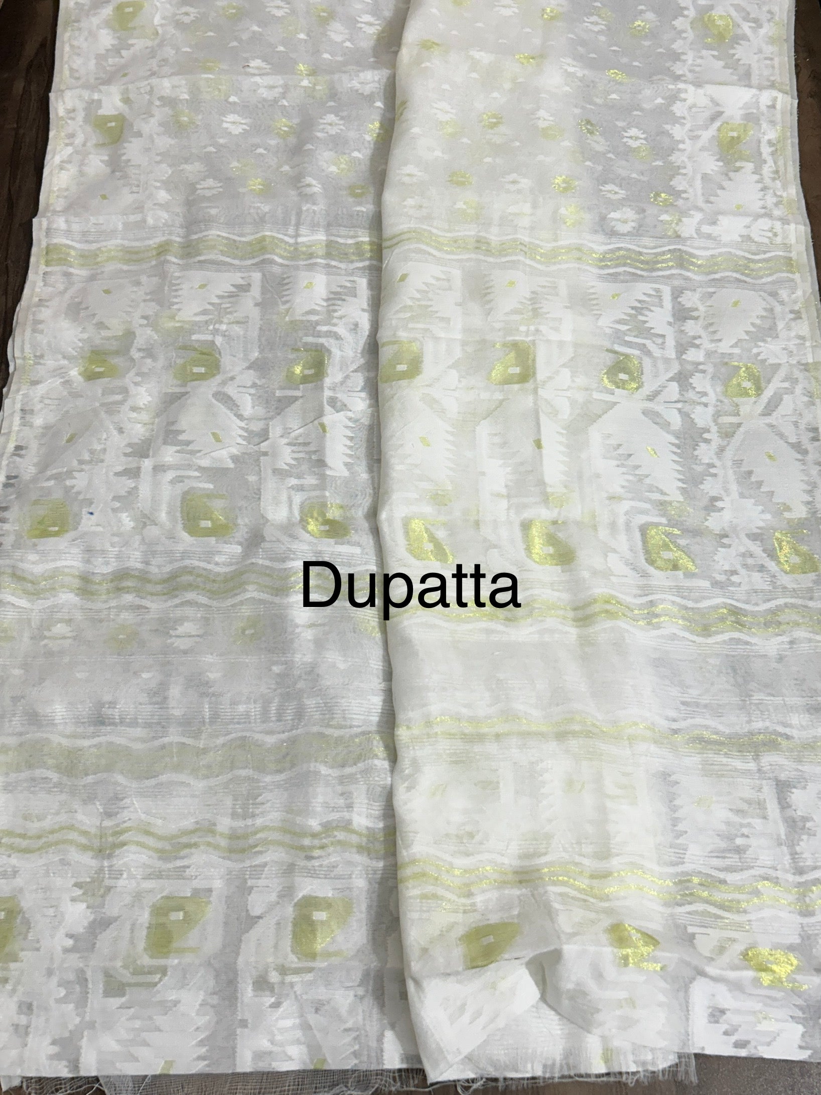 Jamdani Cotton Dress Material