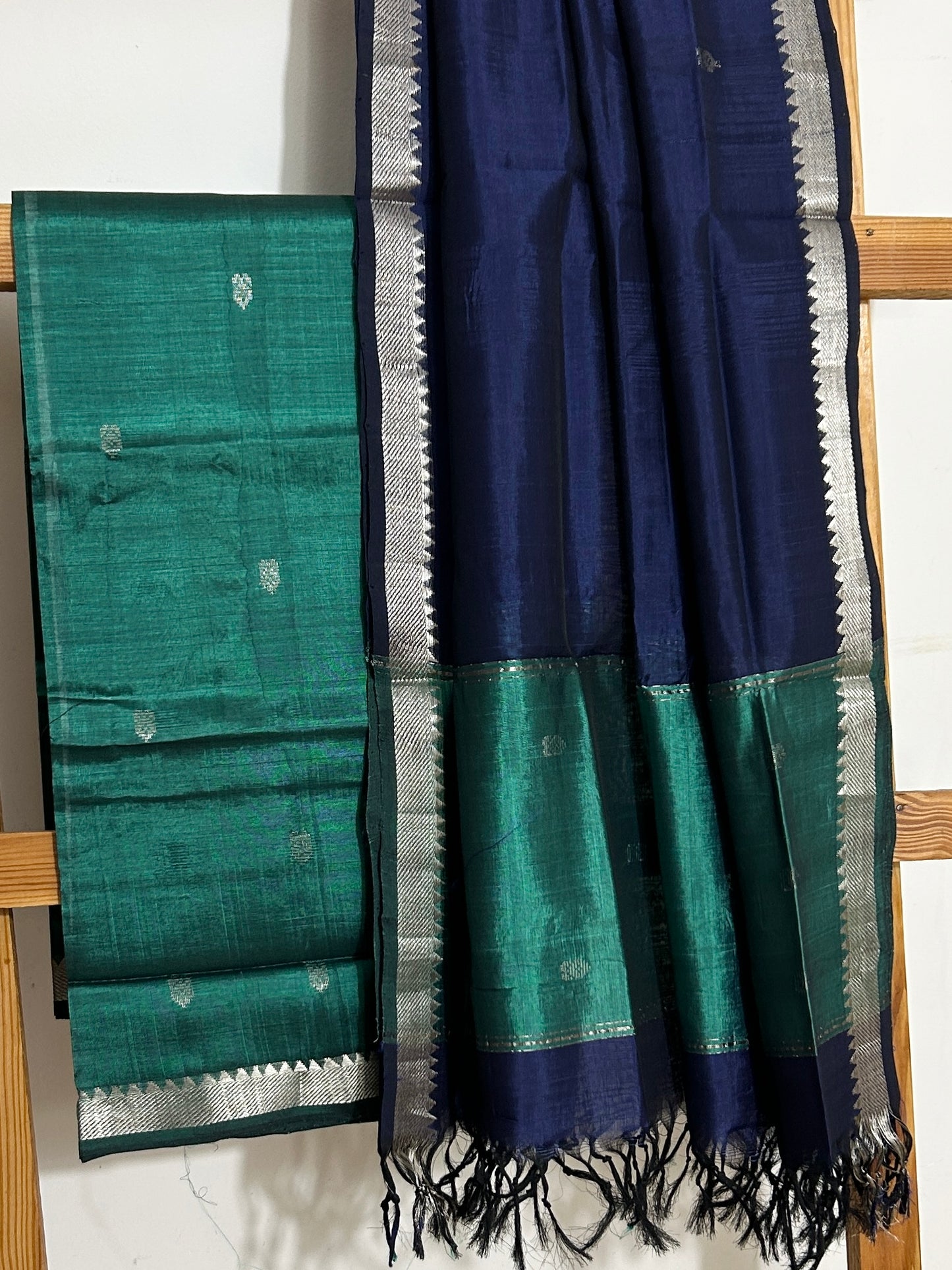 Mangalagiri Silk Cotton Dress Material