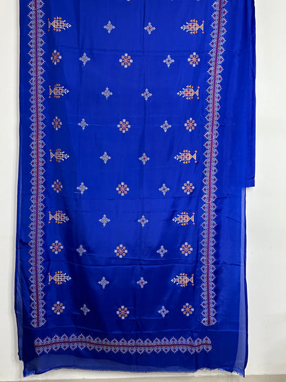 Kasuti Work Silk Saree with Blouse