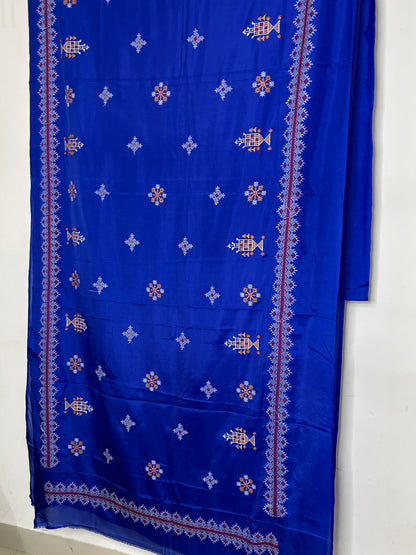 Kasuti Work Silk Saree with Blouse