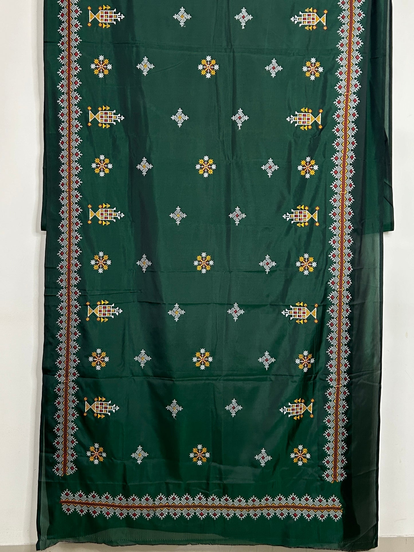 Kasuti Work Silk Saree with Blouse